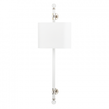 Hudson Valley 6122-PN - Wertham Wall Sconce