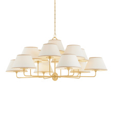 Hudson Valley 7413-AGB - DURLAND Chandelier