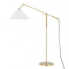 Hudson Valley MDSL512-AGB - Dorset Floor Lamp