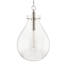 Hudson Valley BKO103-PN - 1 LIGHT LARGE PENDANT