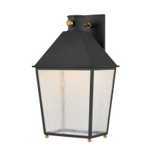 Troy B5720-TBK/PBR - Gladden Wall Sconce