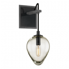 Troy B6201-GRA/BCR - Brixton Wall Sconce