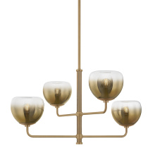 Troy F3734-PBR - AUGUST CHANDELIER