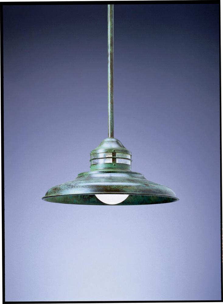 17" newport stem mount pendant