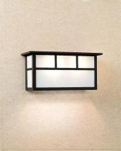 Arroyo Craftsman HS-14SEGW-RB - 14" huntington short body sconce without overlay (empty)