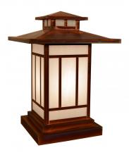 Arroyo Craftsman KC-12OF-BK - 12" kennebec column mount