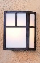 Arroyo Craftsman MS-8TRM-VP - 8" mission sconce with t-bar overlay