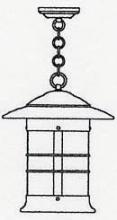 Arroyo Craftsman NH-14RM-P - 14" newport pendant