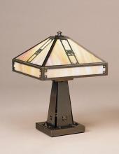 Arroyo Craftsman PTL-11EWO-BZ - 11" pasadena table lamp without filigree (empty)