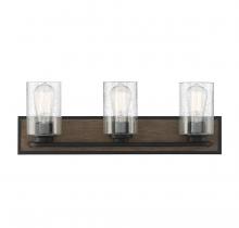 Lighting One US V6-L8-7609-3-185 - Sheppard 3-Light Bathroom Vanity Light in Lodge