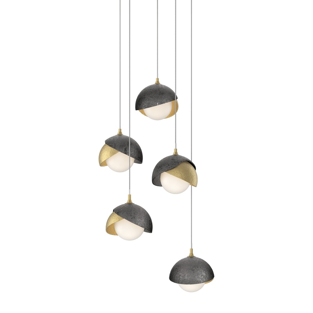 Brooklyn 5-Light Double Shade Pendant