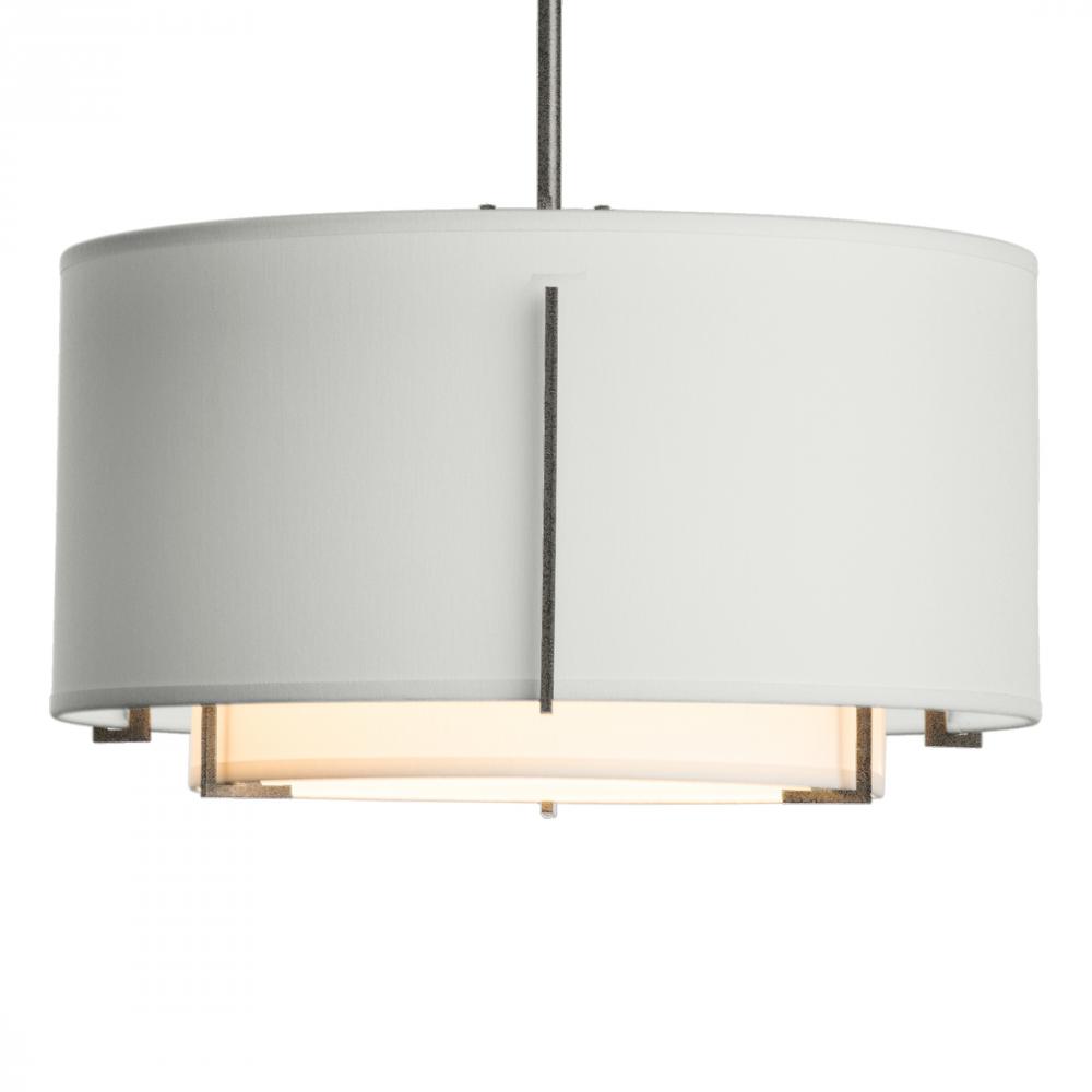 Exos Small Double Shade Pendant