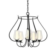 Hubbardton Forge 103045-SKT-10-ZS0354 - Flora 5 Arm Chandelier