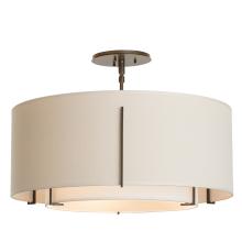 Hubbardton Forge 126503-SKT-07-SF1590-SA2290 - Exos Double Shade Semi-Flush