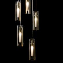 Hubbardton Forge 131104-SKT-STND-86-ZM0065 - Exos Glass 9-Light Pendant