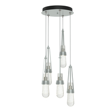 Hubbardton Forge 131120-SKT-STND-82-YG0434 - Link 5-Light Blown Glass Pendant