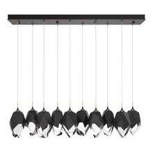 Hubbardton Forge 131144-SKT-LONG-14-BP0755 - Chrysalis 10-Light Large Crystal Pendant