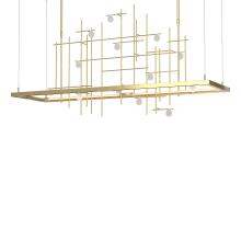 Hubbardton Forge 139752-LED-LONG-86-YG0500 - Spring LED Pendant