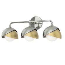 Hubbardton Forge 201375-SKT-85-86-GG0711 - Brooklyn 3-Light Double Shade Bath Sconce