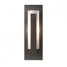 Hubbardton Forge 217185-SKT-07-GG0065 - Forged Vertical Bar Sconce - Steel Backplate