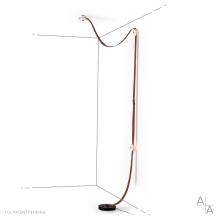 Hubbardton Forge 402801-LED-STND-10-LC-AR - SNAPS Floor-to-Ceiling Plug-in LED Lamp