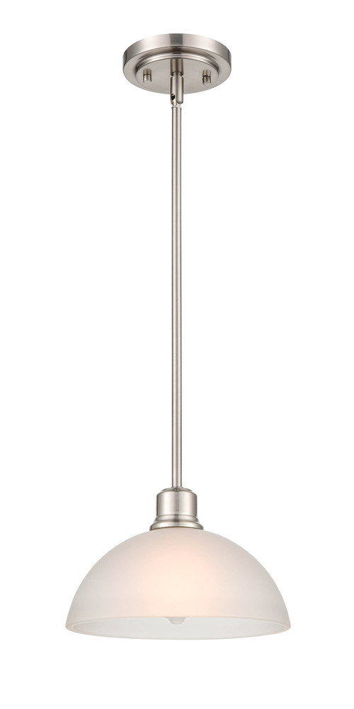 Amberle 1-Light Pendant light Brushed Nickel