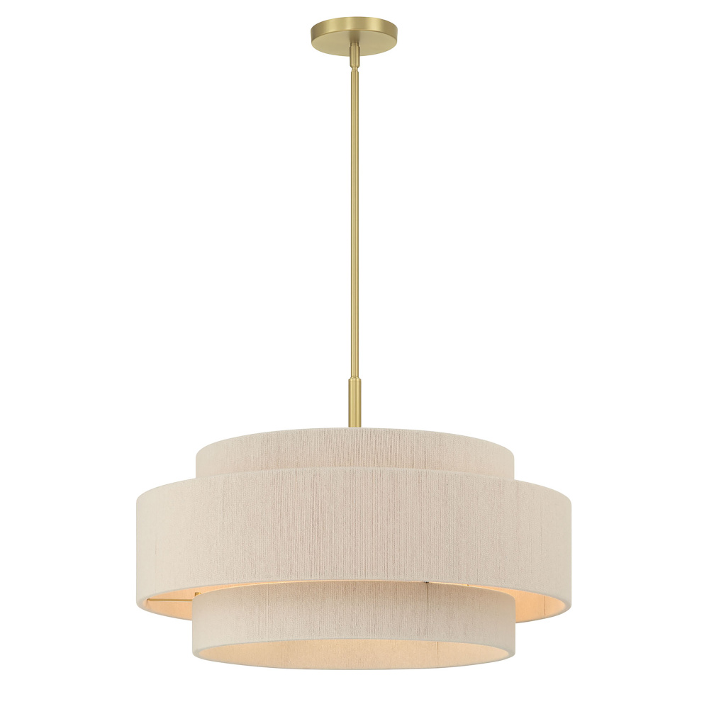 Helbert 24" Wide 5-Light Pendant