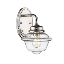 Millennium 3441-PN - Neo-Industrial 1-Light Wall Sconce Polished Nickel