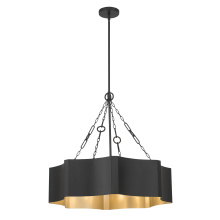 Millennium 210205-MB/VB - Ottavio 28" Wide 5-Light Pendant