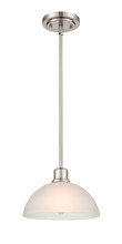 Millennium 2811-BN - Amberle 1-Light Pendant light Brushed Nickel