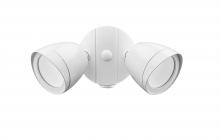 Millennium 18002-MW - 4.25" High 2-Light LED Outdoor Security Flood Light - Matte White