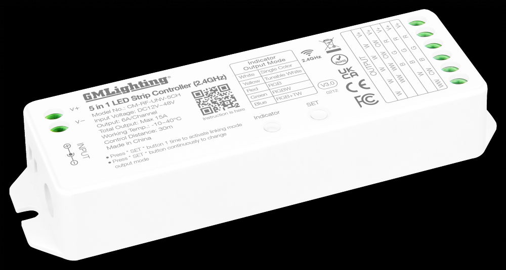 Universal 1-5 Channel Control Module