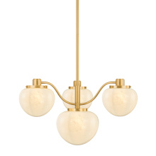 Mitzi by Hudson Valley Lighting H1093804-AGB - Kristen Chandelier