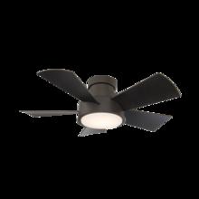 Modern Forms US - Fans Only FH-W1802-38L-MB - Vox Flush Mount Ceiling Fan
