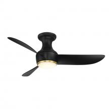 Modern Forms US - Fans Only FH-W2203-44L-SB/MB - Corona 44 Flush Mount Ceiling Fan