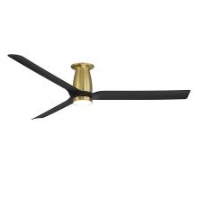 Modern Forms US - Fans Only FH-W2502-52L-SB/MB - Smooth Flush Mount Ceiling Fan