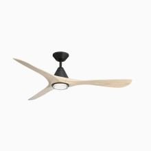 Modern Forms US - Fans Only FR-D2504-72L-MB/WO - Carve 72 Downrod Ceiling Fan