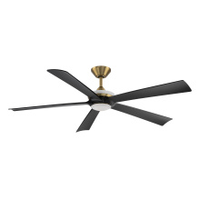 Modern Forms US - Fans Only FR-D2602-62L-SB/MB - Crown Downrod Ceiling Fan