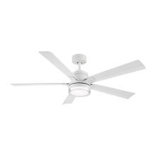 Modern Forms US - Fans Only FR-D2603-56L-MW - Radiant 56 Downrod Ceiling Fan