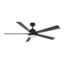 Modern Forms US - Fans Only FR-D2603-64L-MB - Radiant 64 Downrod Ceiling Fan