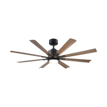Modern Forms US - Fans Only FR-W2403-56L-MB/DK - Size Matters 56 Downrod ceiling fan