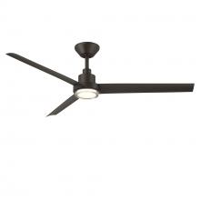 Modern Forms US - Fans Only FR-W2501-56L-BZ - Bolo Downrod ceiling fan