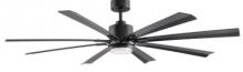 Modern Forms US - Fans Only FR-W2403-65L-MB - Size Matters 65 Downrod ceiling fan