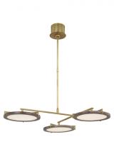 Visual Comfort & Co. Modern Collection CDCH17227WONB - Shuffle Medium Chandelier