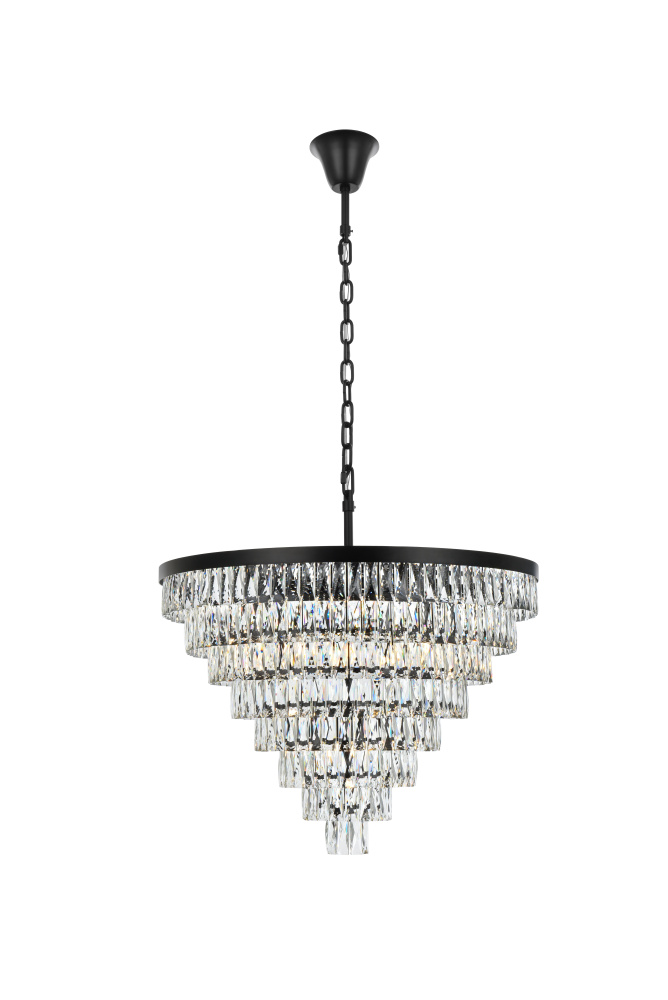 Pendant D36"H27"L29 Black