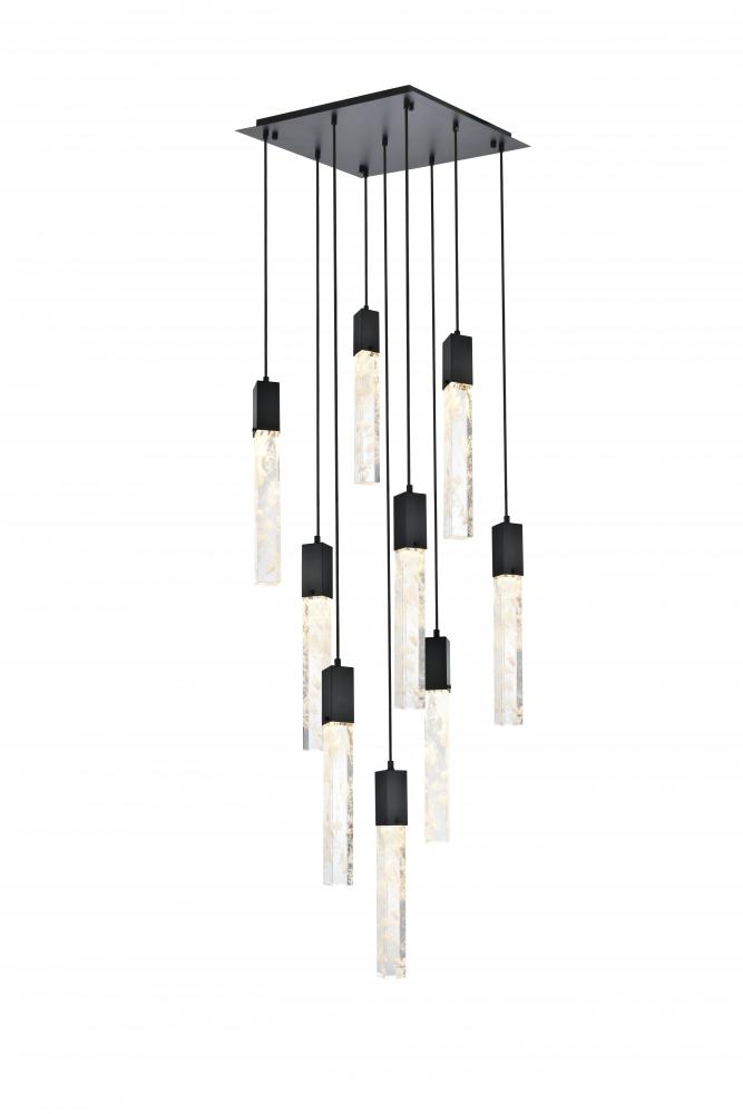 Aurora 20 inch Pendant in Black