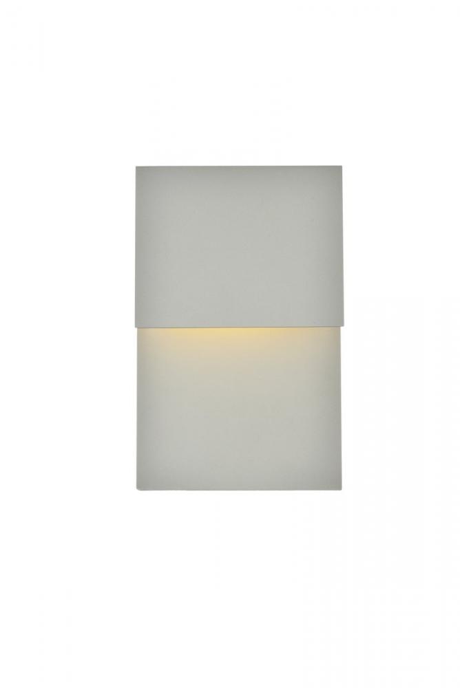Raine Integrated LED wall sconce  in silver