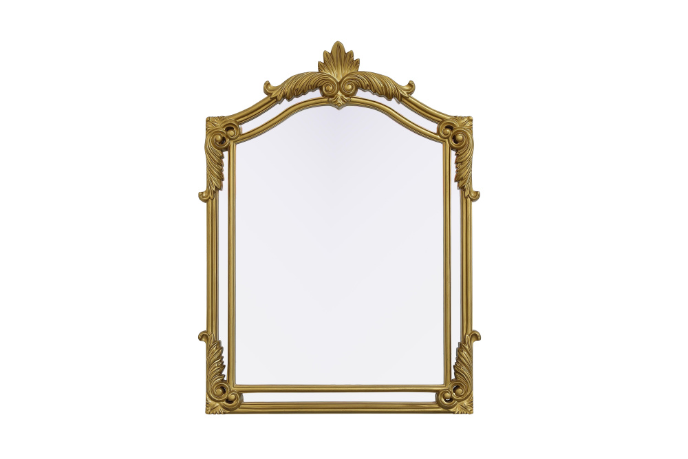 Wall mirror 31.5"x42" gold leaf