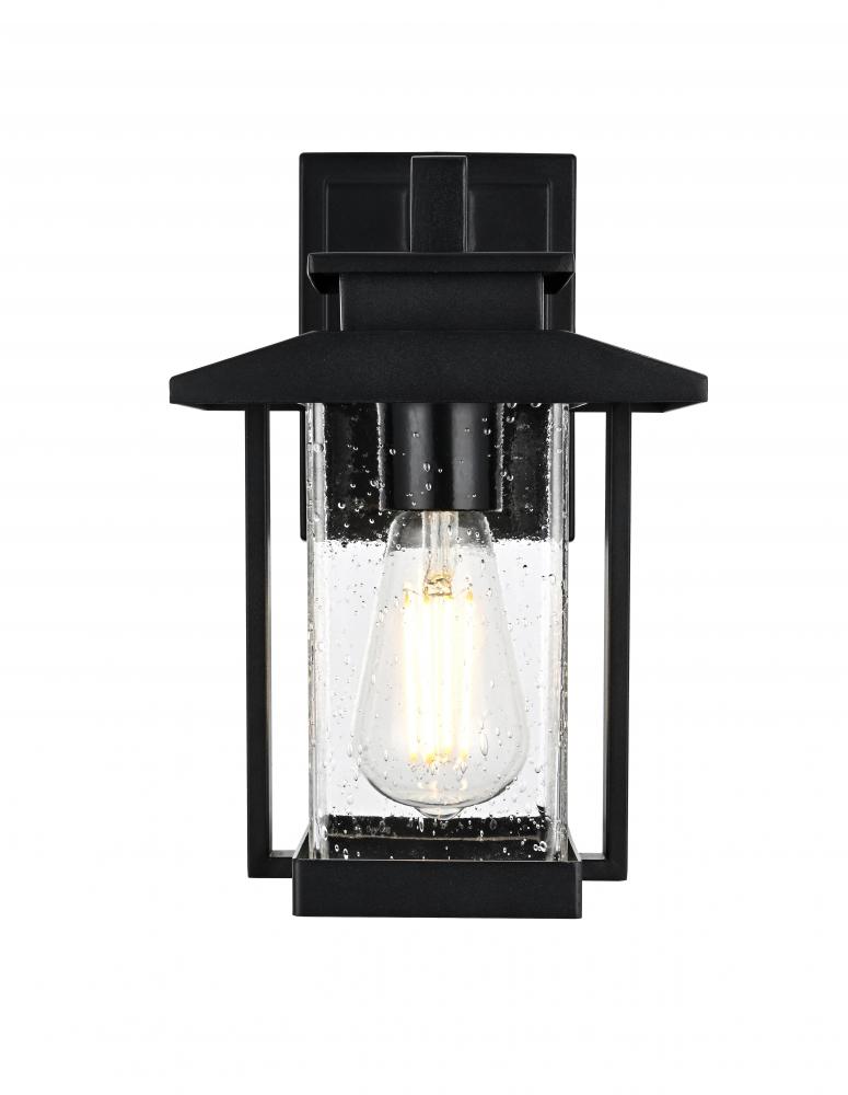 Tioga 7 inch Outdoor Pendant in Black