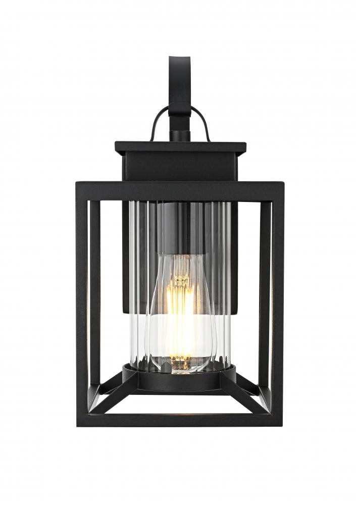 Witte 7 inch Outdoor Pendant in Black